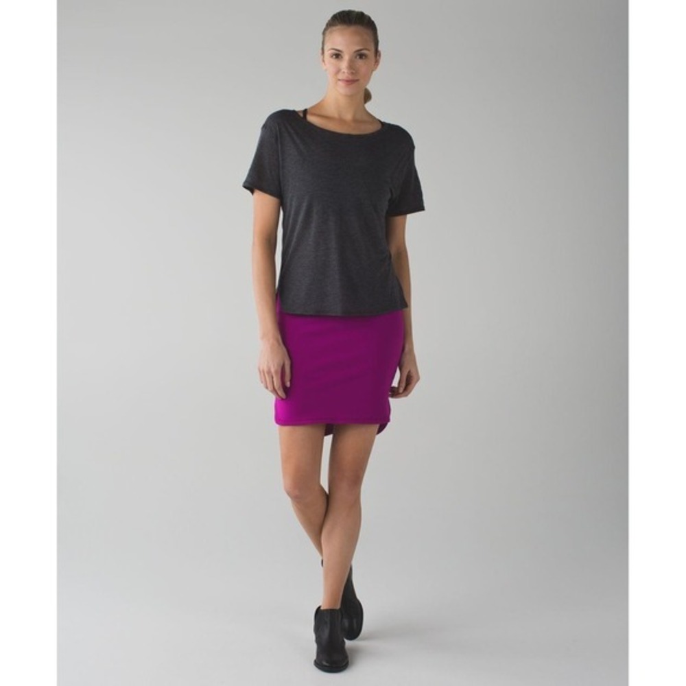 Lululemon Women's Regal Plum City Skirt Luon Stretch 6